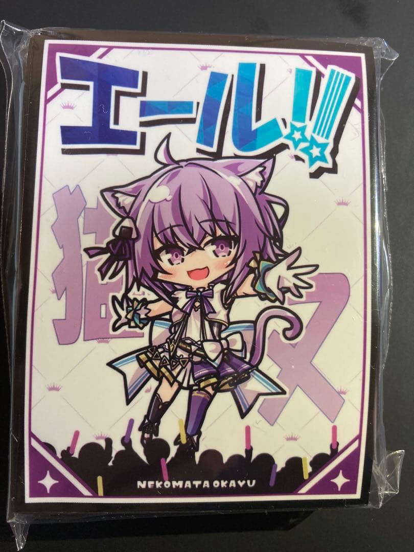 hololive ホロライブ 猫又おかゆ スリーブ 泥棒建設 - メルカリ