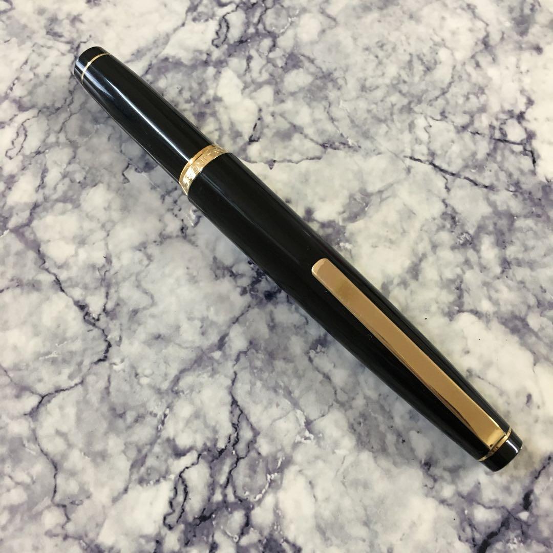 #0192 オーバーホール済み 万年筆 SAILOR ショート象嵌 23k