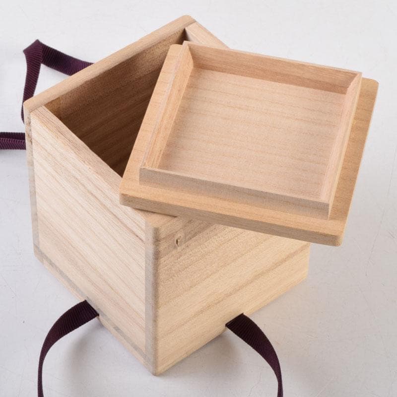 茶道具 蒔絵師 西村弘峰作 クリスマスツリー蒔絵 中棗 共箱 V 9062