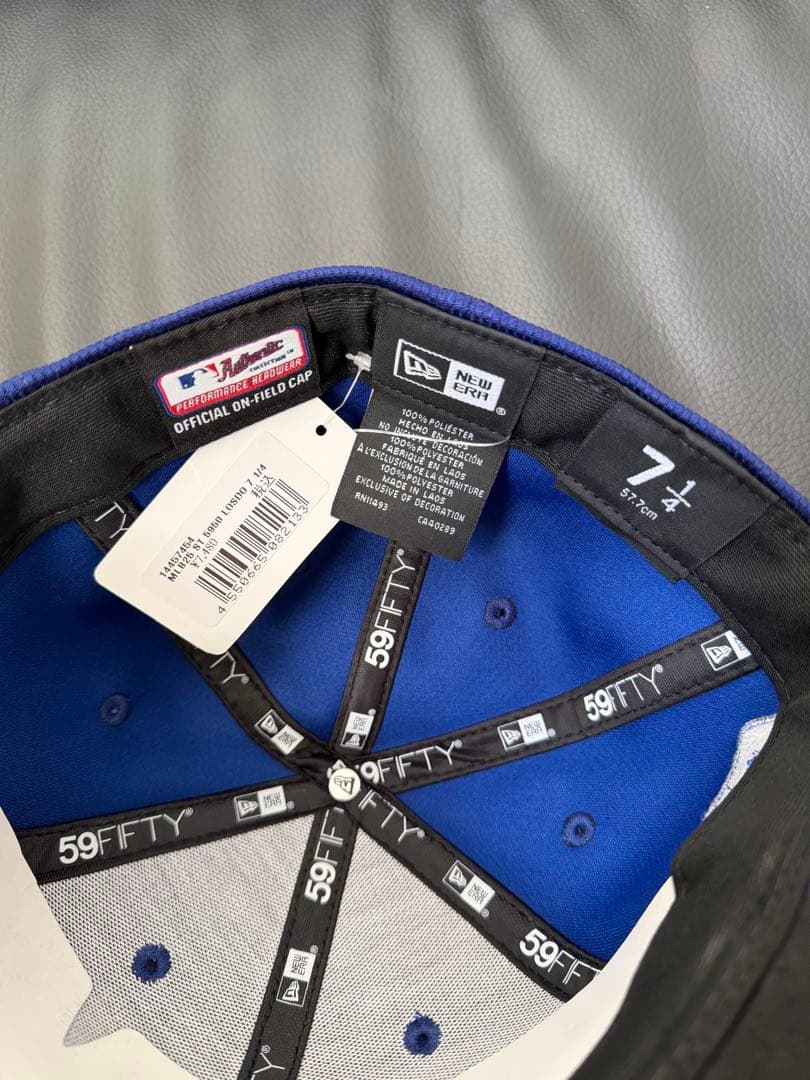 ニューエラ キャップ ドジャース 57.7cm ホーム&アウェイ 2個セット