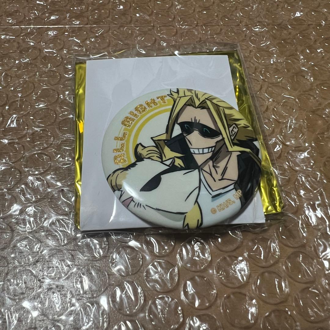 僕のヒーローアカデミア オールマイト 八木俊典 アニマル 缶バッジ