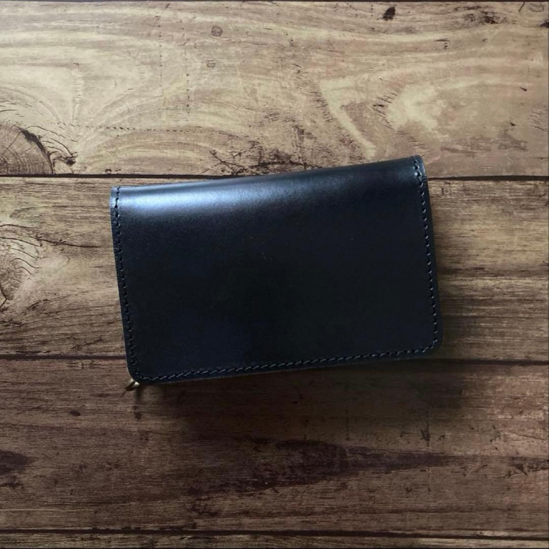 【こまきちふーかせ】ミドルトラッカーウォレット 3層【お札を折らずに収納】