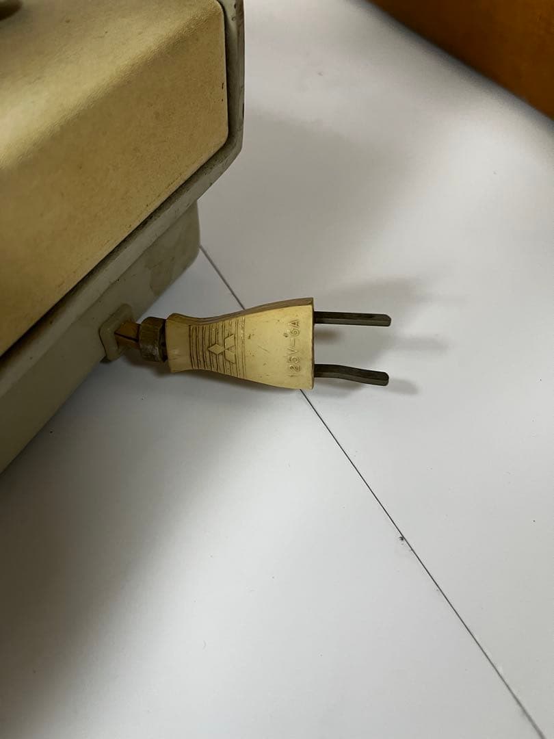 昭和レトロ！三菱 30cmエースお座敷扇R30-W2型　稼働品　外箱付き