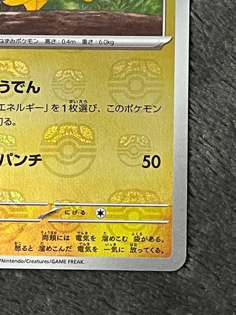 ピカチュウ マスターボールミラー 151