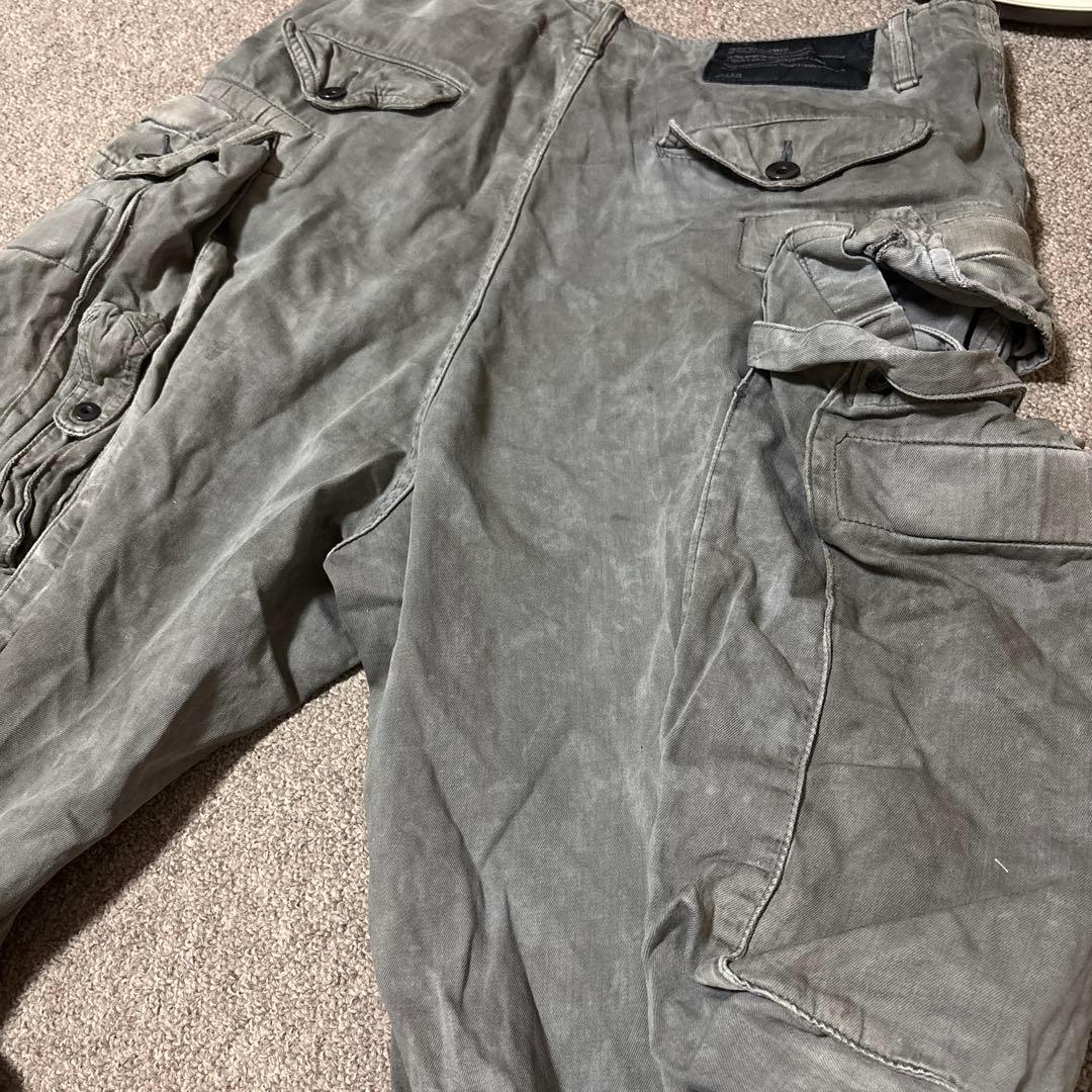 ユリウス ガスマスク カーゴ ショーツ サンプル