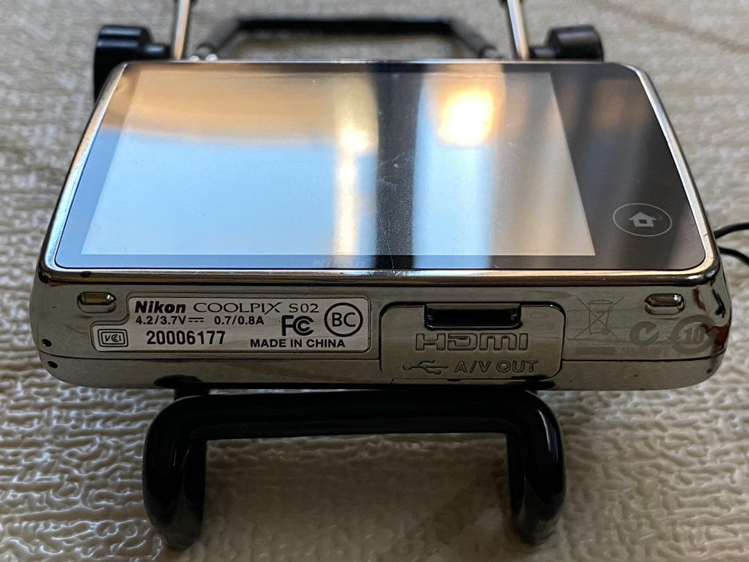 希少 レア Nikon COOLPIX S02 動作確認済み