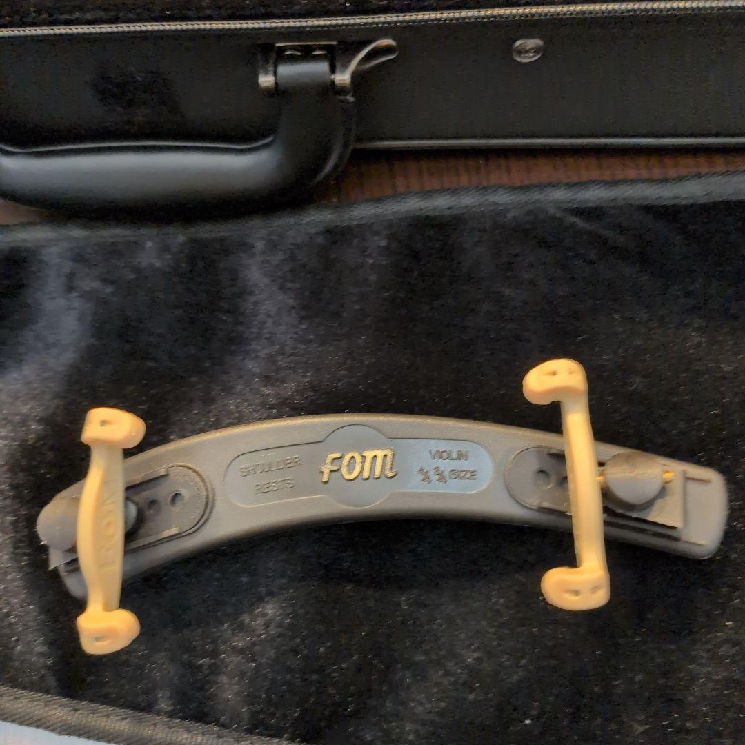 GRAZIOSO　3/4 バイオリン本体　弓・肩当て・ハードケース付き