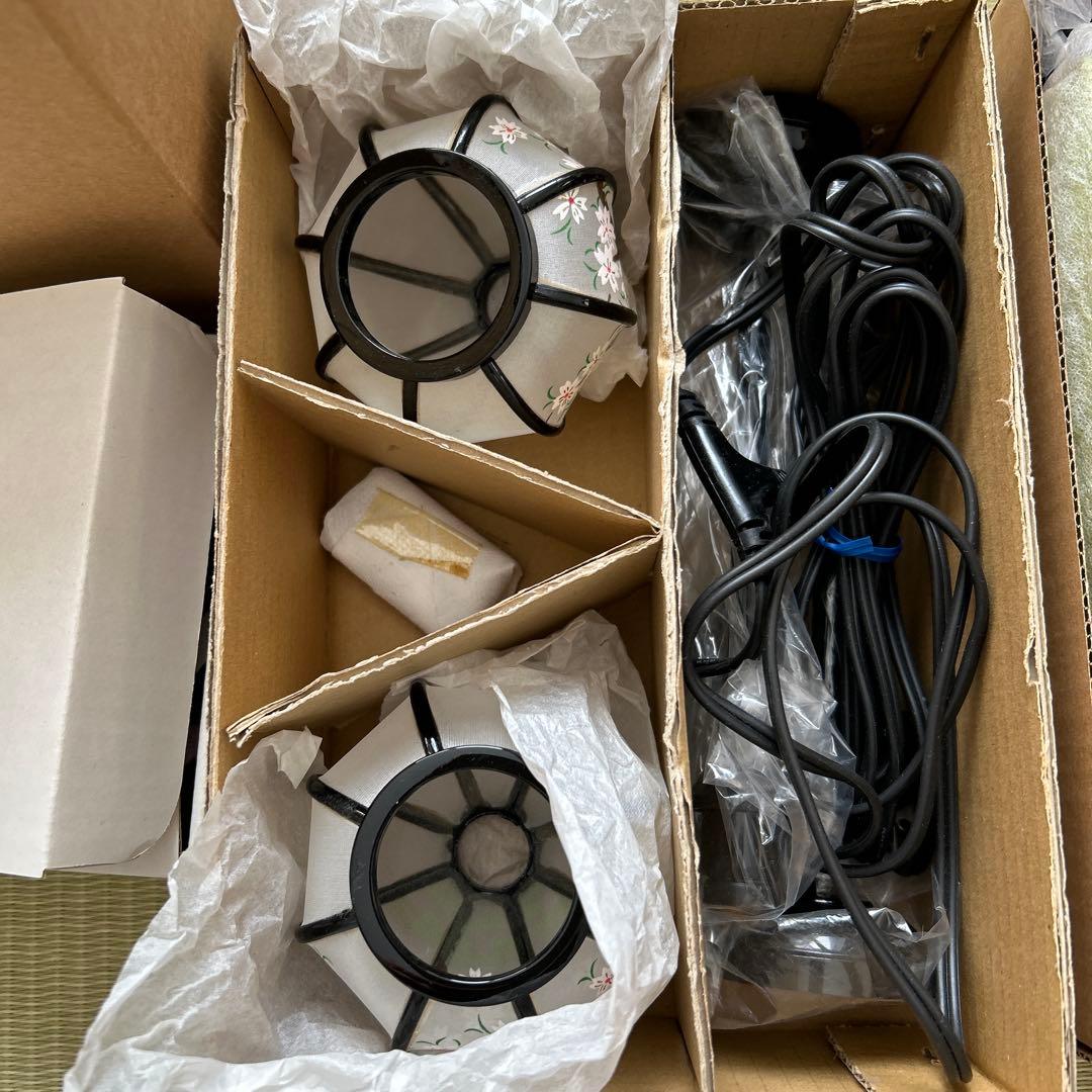 雛人形　桜の花装飾 木製台