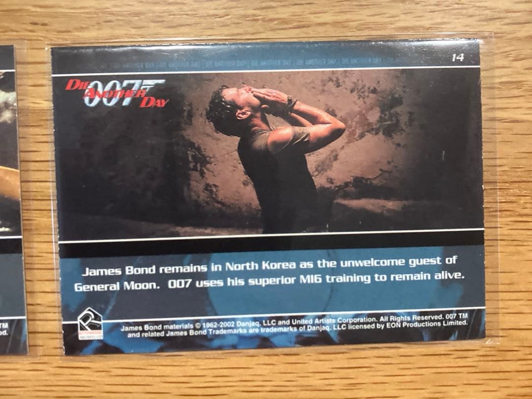 007 ダイ•アナザー•デイ　トレカ　9枚セット