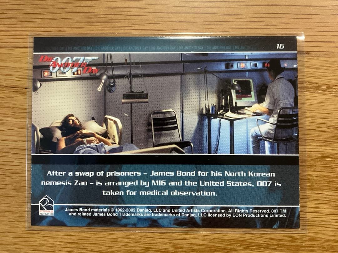 007 ダイ•アナザー•デイ　トレカ　9枚セット