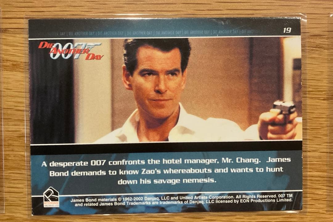 007 ダイ•アナザー•デイ　トレカ　9枚セット