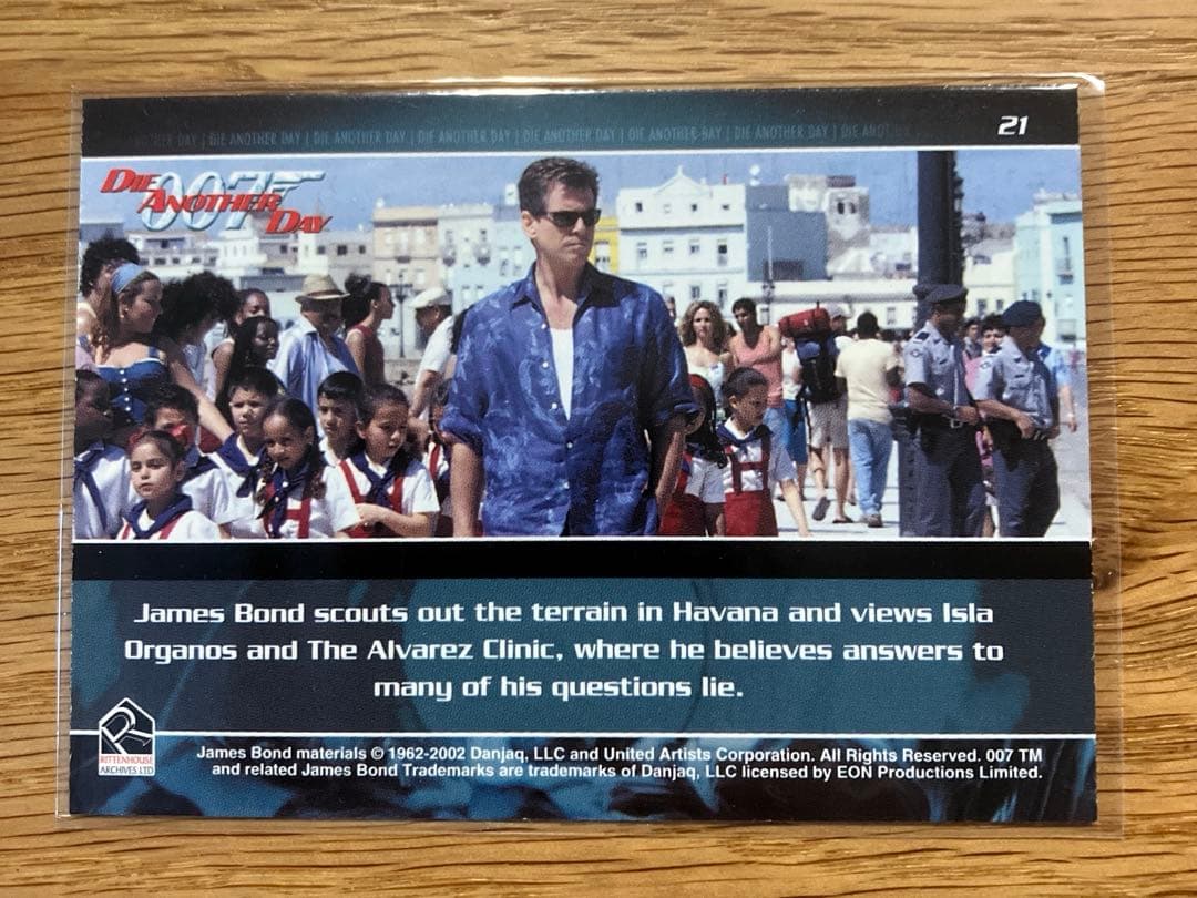 007 ダイ•アナザー•デイ　トレカ　9枚セット