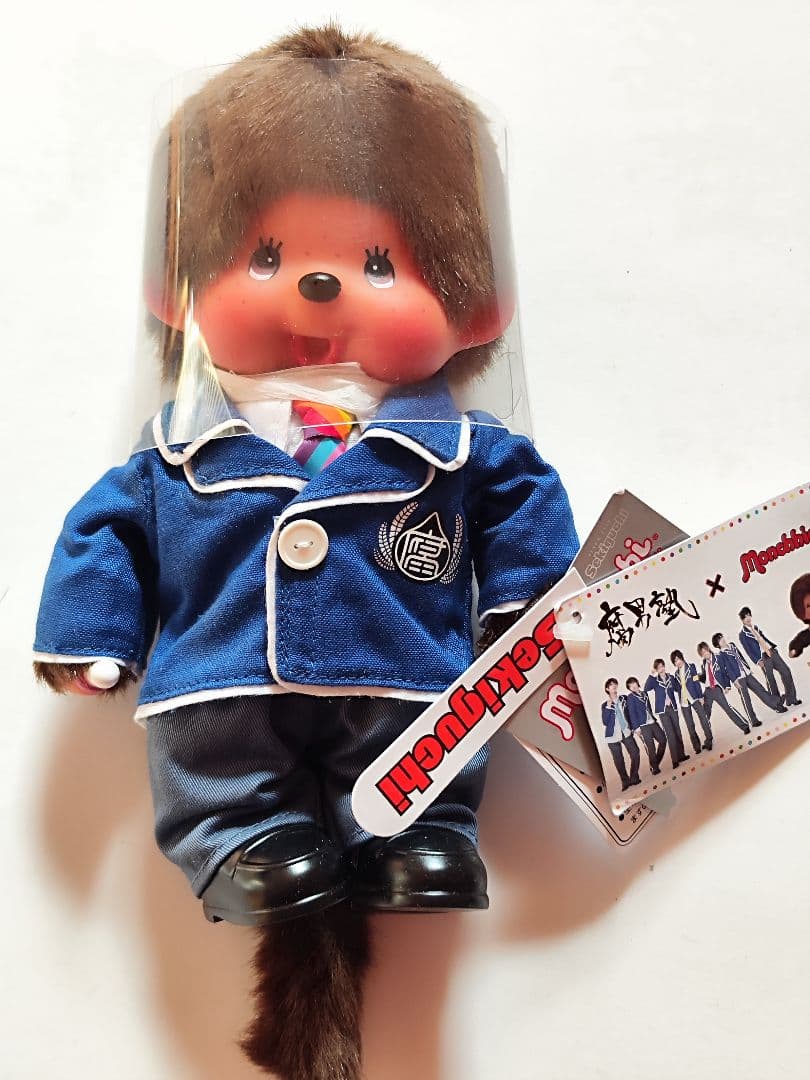 腐男塾コラボ モンチッチ ぬいぐるみ 昭和レトロ 当時物 限定品 レア商品