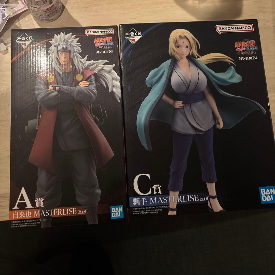 は*と様 一番くじ 伝説の三忍 NARUTO MASTERLISE 自来也 綱手 - メルカリ