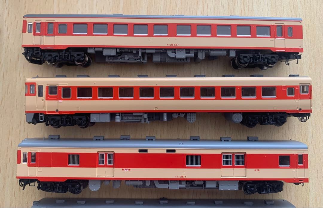 おまけ付き TOMIX HGシリーズ 国鉄ディーゼルカー7両セット