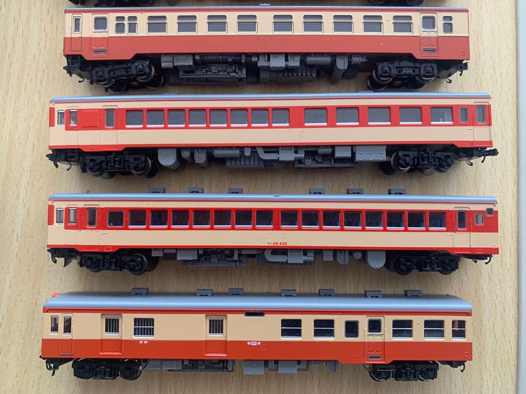 おまけ付き TOMIX HGシリーズ 国鉄ディーゼルカー7両セット