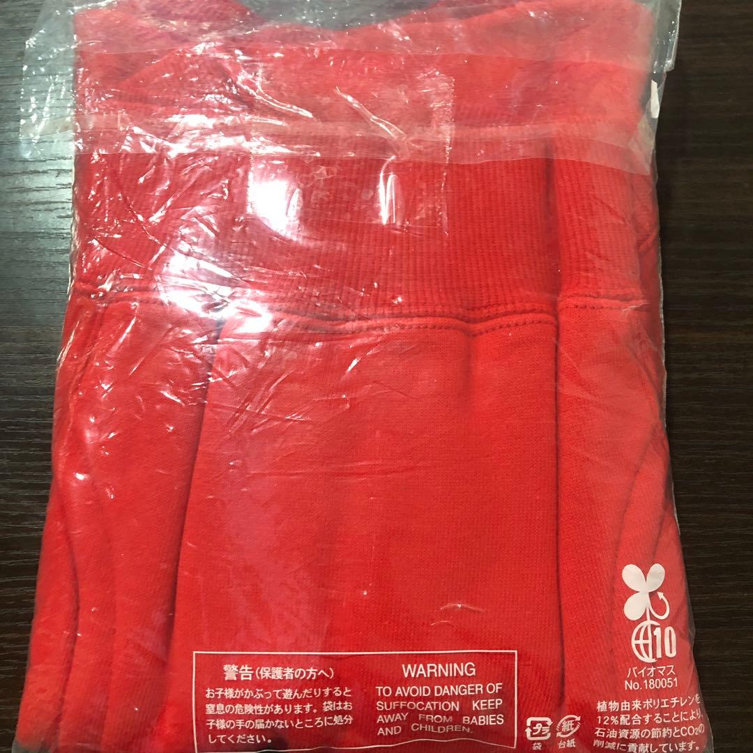 ひ*♡様 ミキハウス☆100☆新品☆うさこ バックロゴ☆赤トレーナー