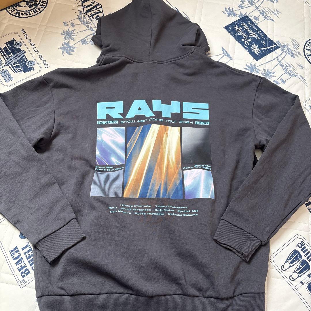 Man RAYS パーカーとペンライト