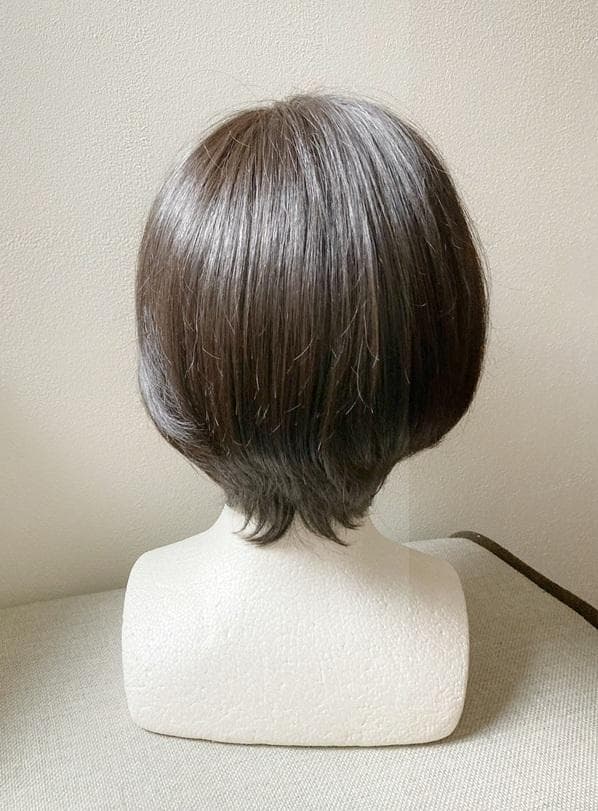 じゅん　マリブ　人毛MIX　医療用ウィッグ 　レイヤーショートボブ