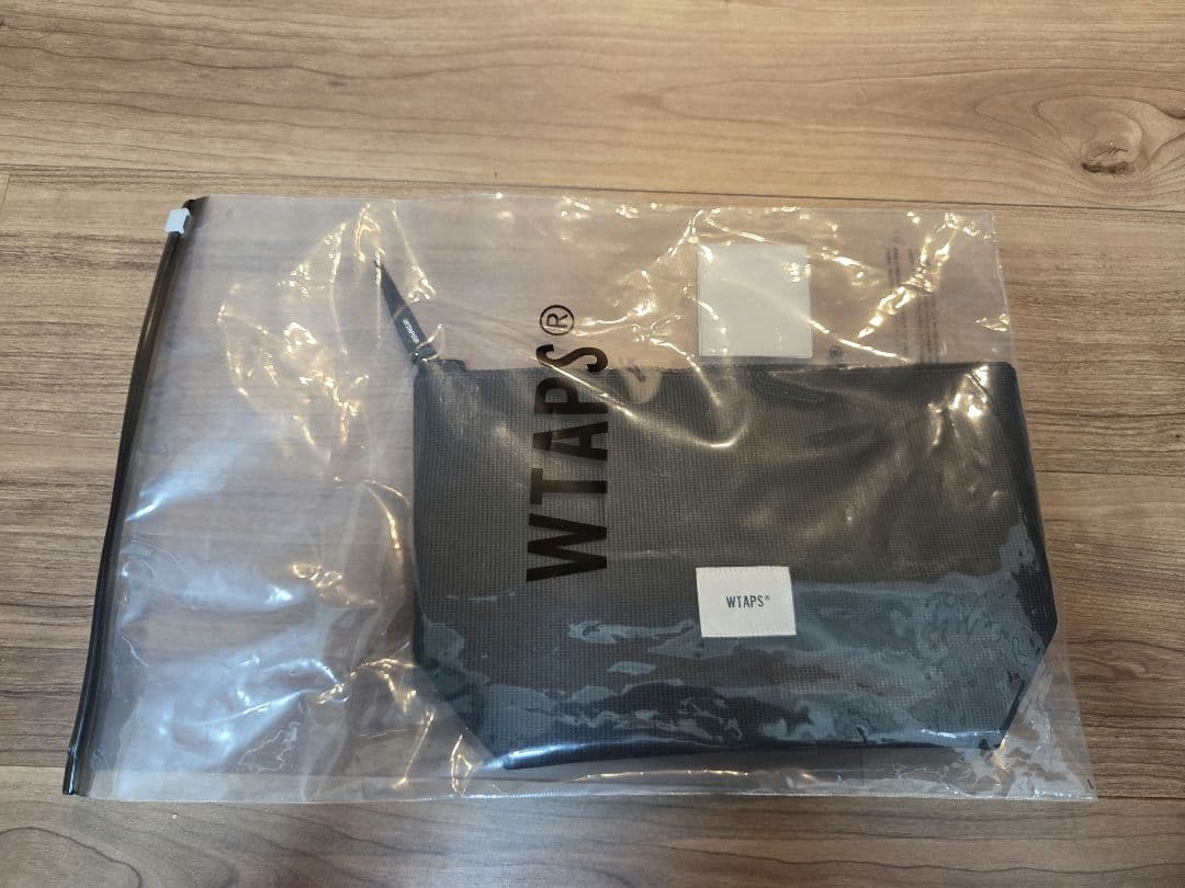 WTAPS MAG L POUCH PVC ポーチ ダブルタップス メッシュ 黒