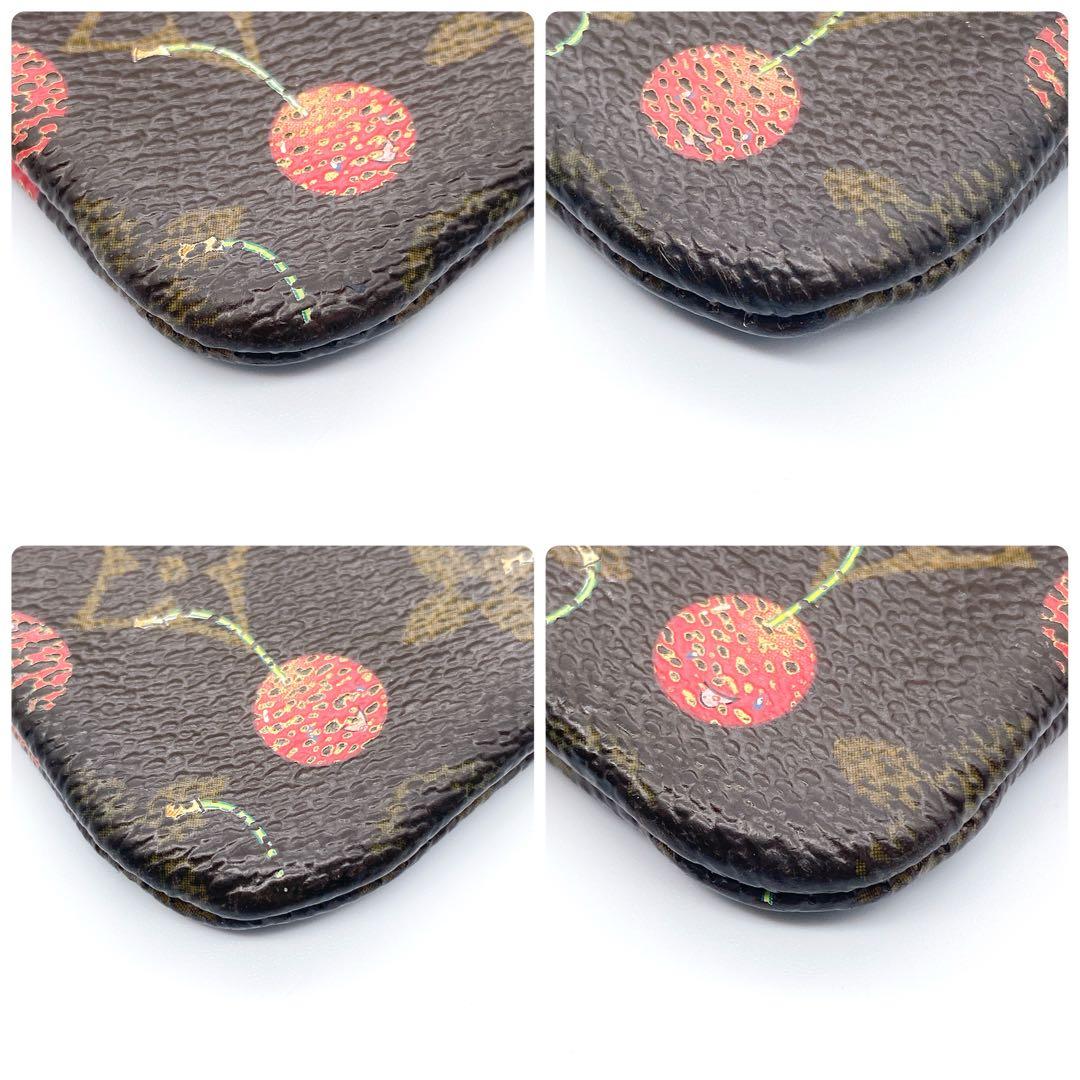 ルイヴィトン モノグラム チェリー ポシェットクレ ケース 村上隆