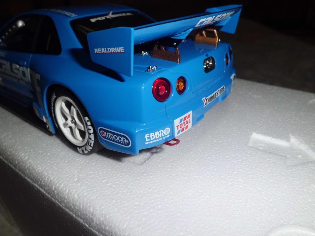【現状品】オートアート 1/18 日産 スカイライン GT-R (R34)