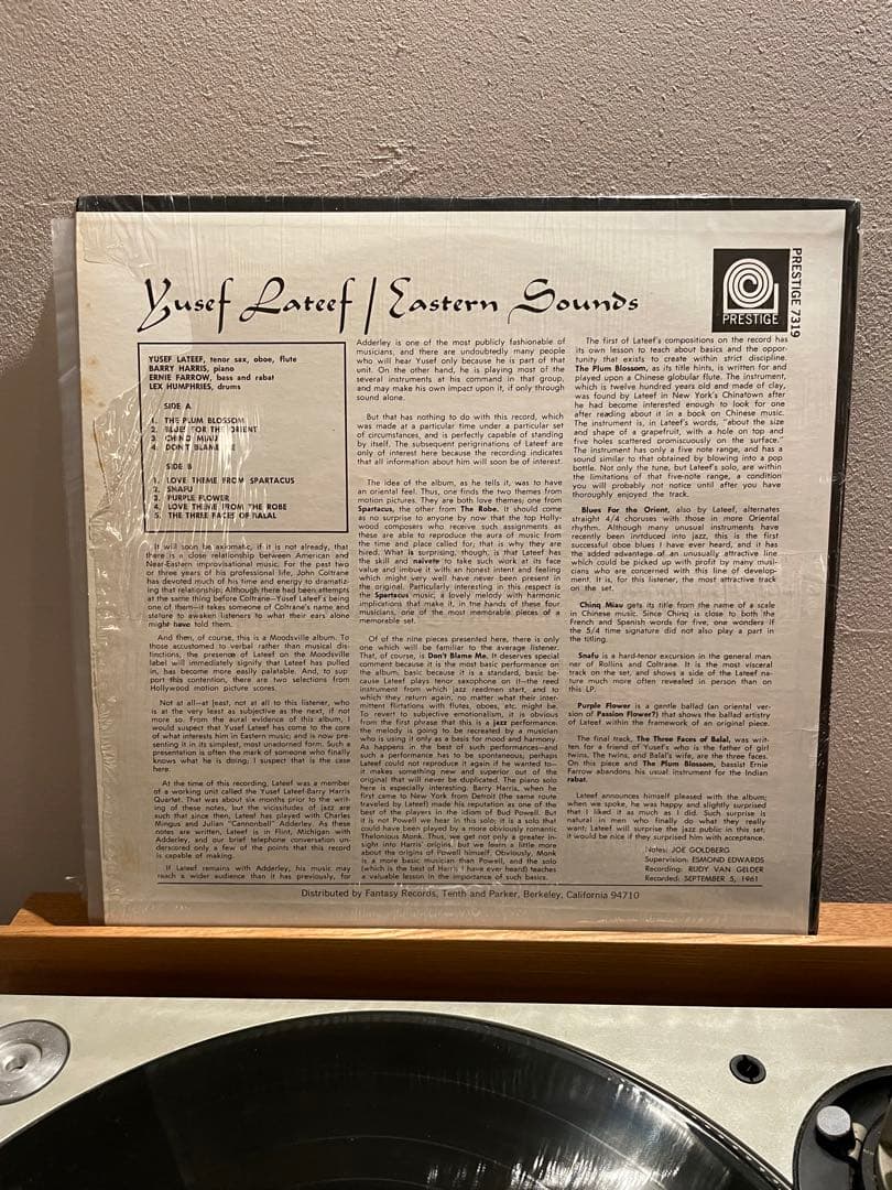 その他 Yusef Lateef Eastern Sounds PR 7319
