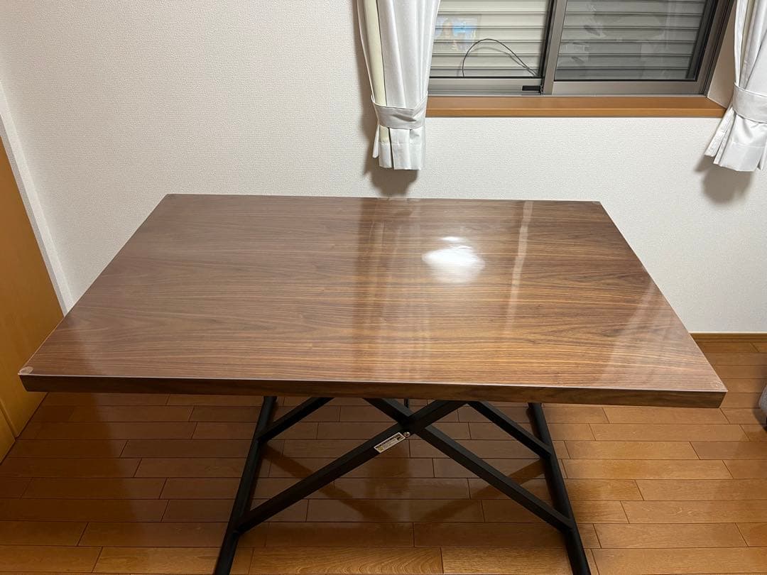ニトリ　昇降式テーブル　天板カバー付き