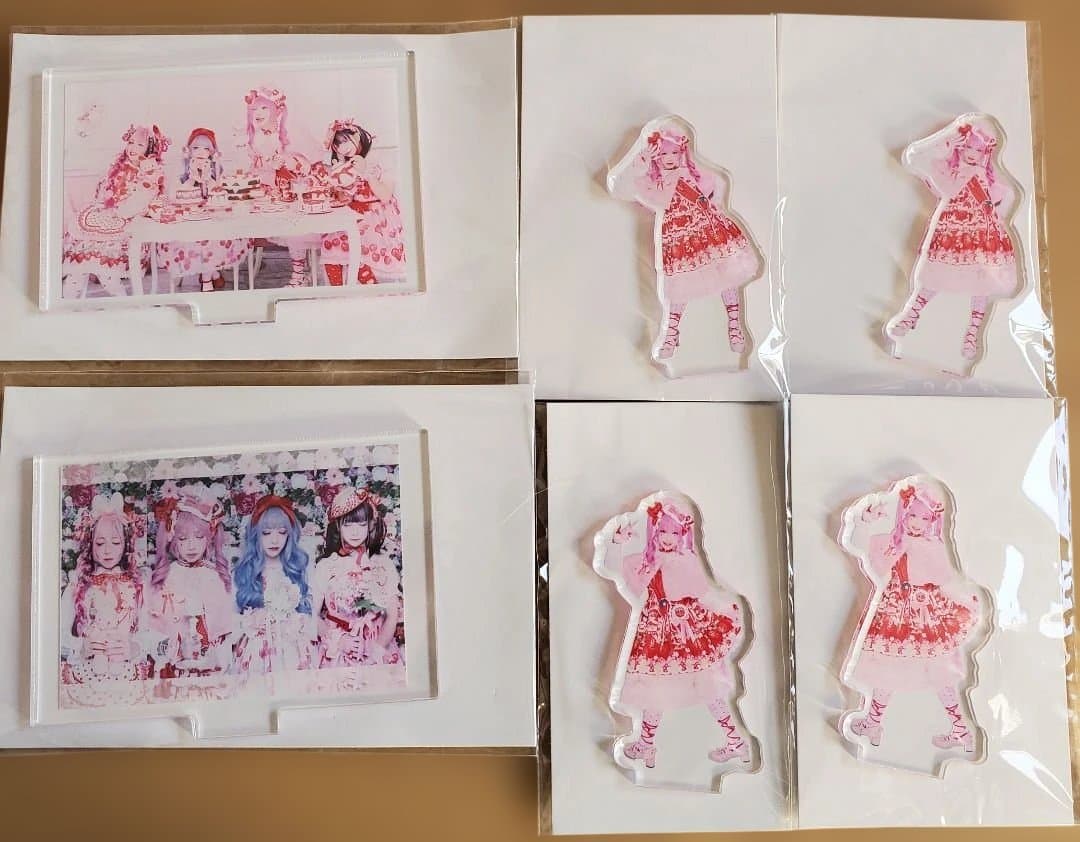 ν[NEU]mitsuロリータLIVEアクスタまとめ売り　新品未開封 TVアニメ「86―エイティシックス―」×COLLABOCAFEHONPO BLANC 2025 等身