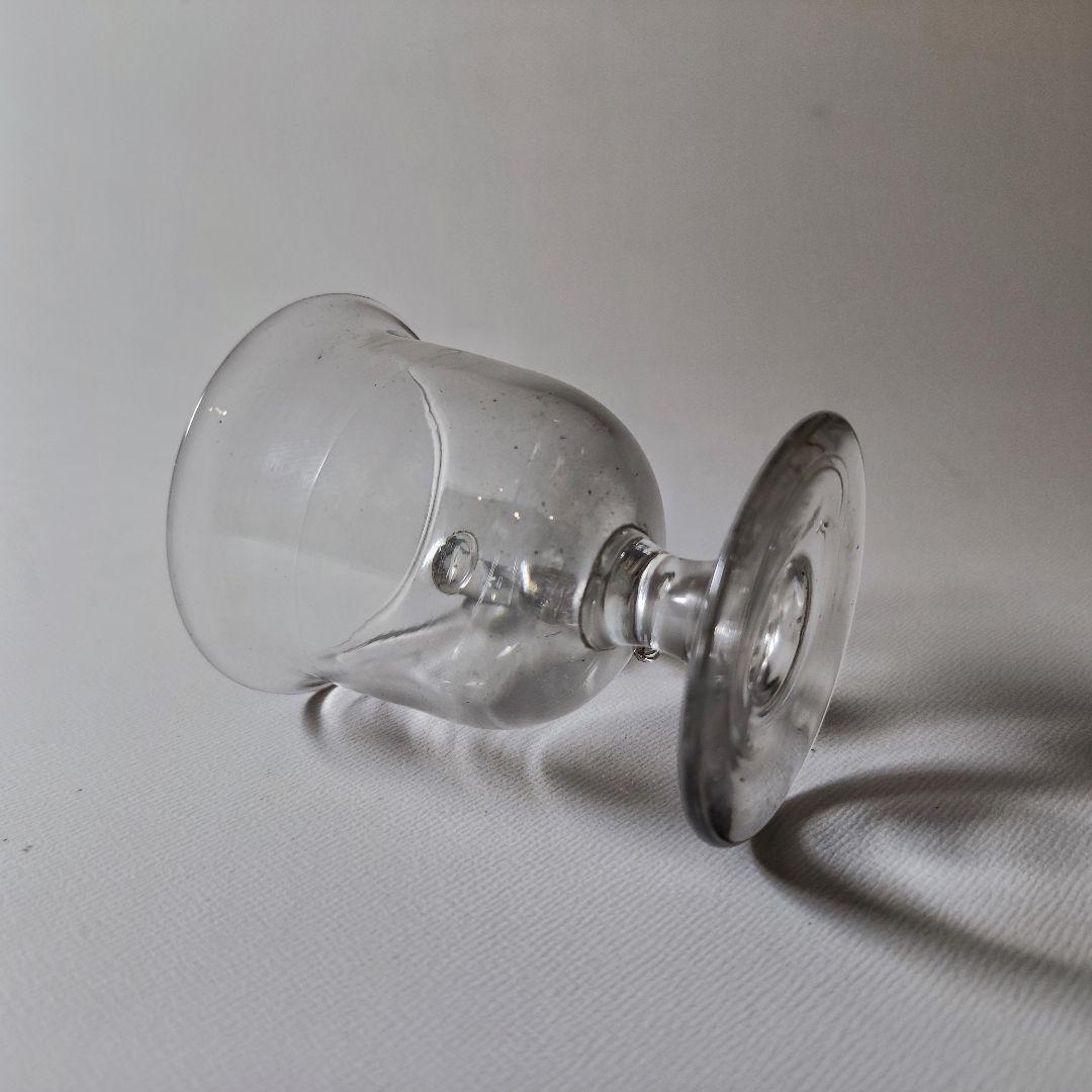 手付きアイスクリームコップ 【和ガラス 江戸ガラス プレスガラス】