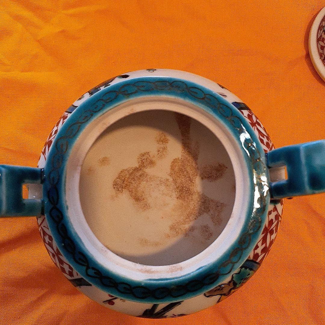 九谷焼　九谷陶泉　香炉共箱つき