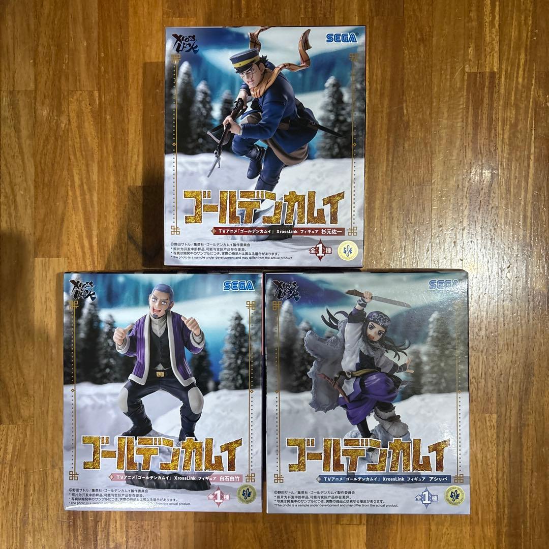 ゴールデンカムイ 杉本佐一 アシリパ 白石由竹 Xross Link フィギュア