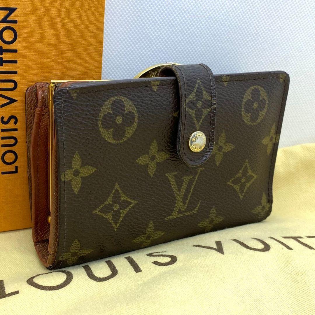 ルイヴィトン【極美品】モノグラムポルトフォイユヴィエノワがま口財布