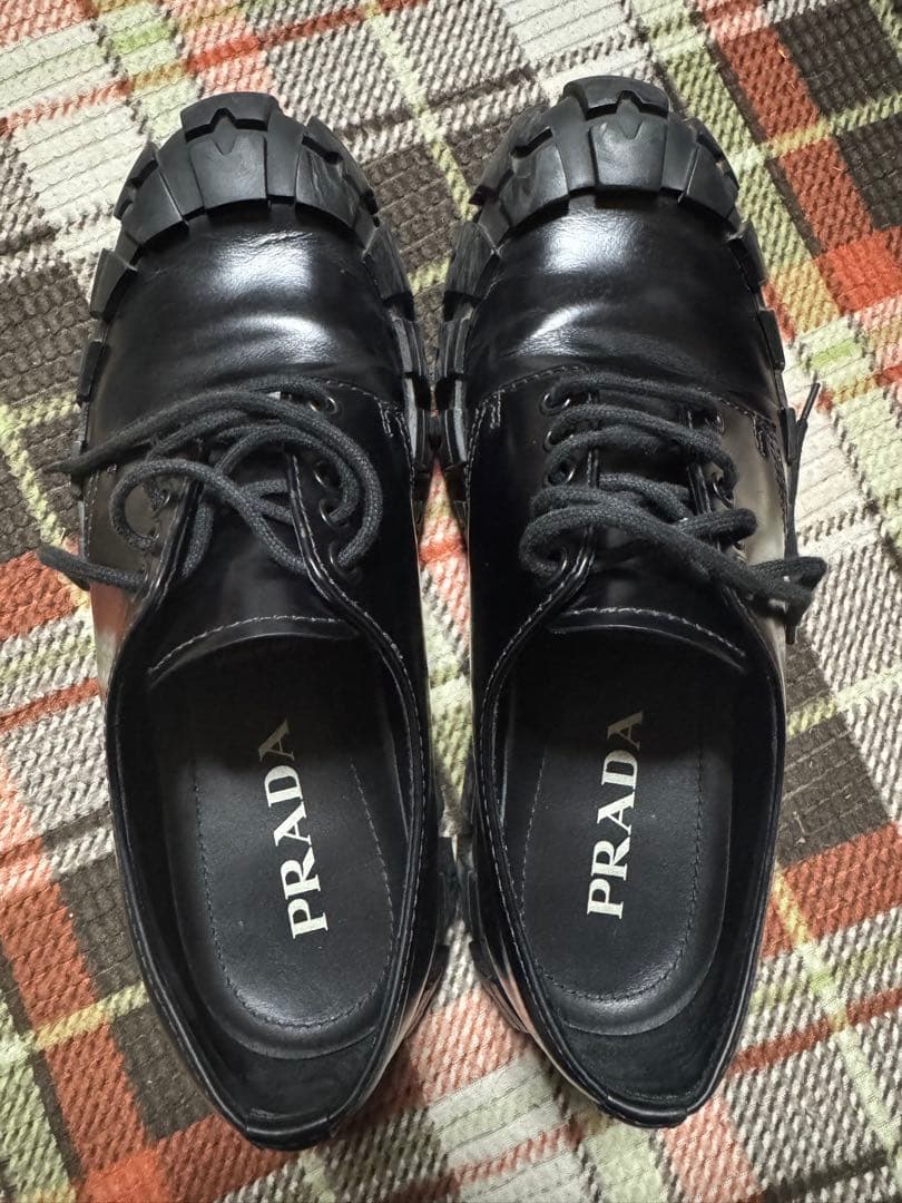 PRADA ダービーシューズ レザースニーカー