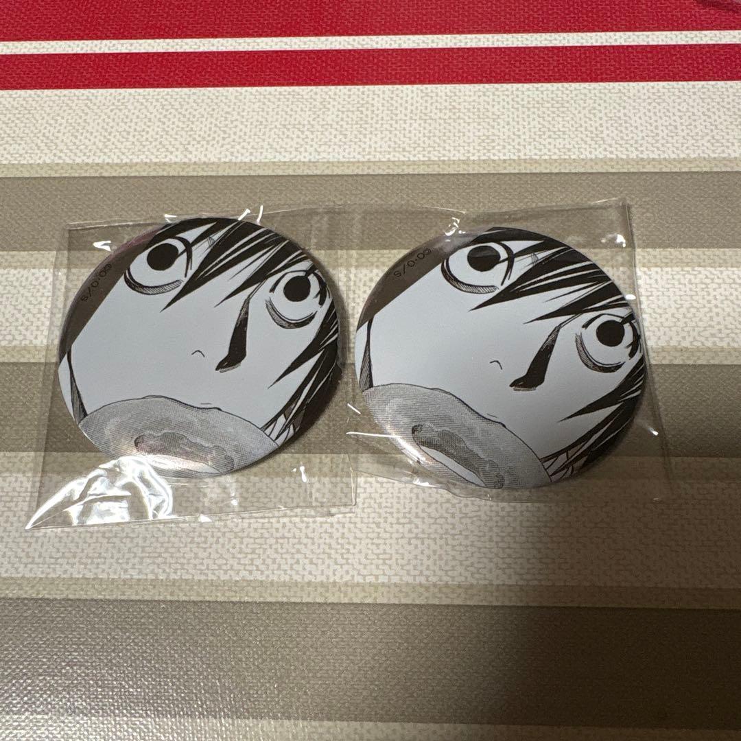 デスノート 推しキャラ缶バッジ L - メルカリ