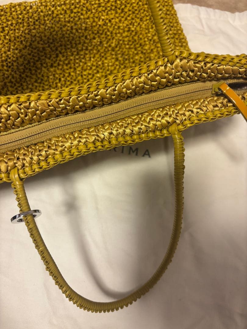 ANTEPRIMA ワイヤーバッグ レアカラー イエロー 保存袋あり 美品