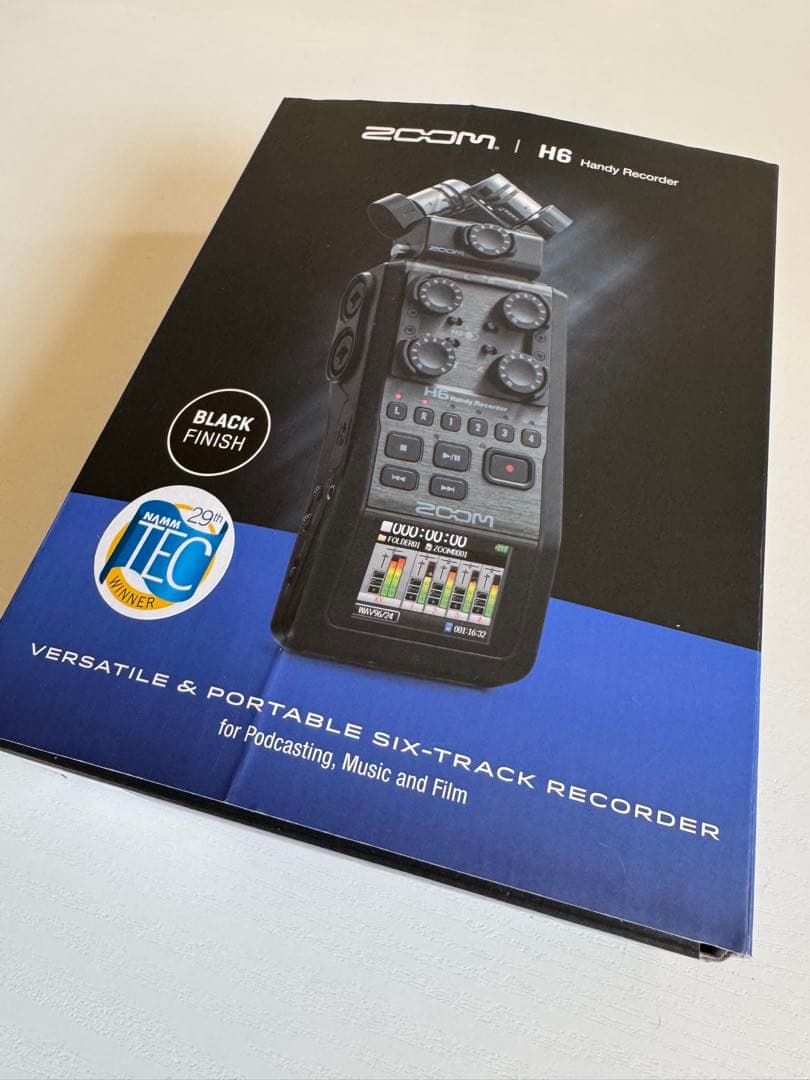 ZOOM ( ズーム ) / H6 Black　ハンディレコーダー