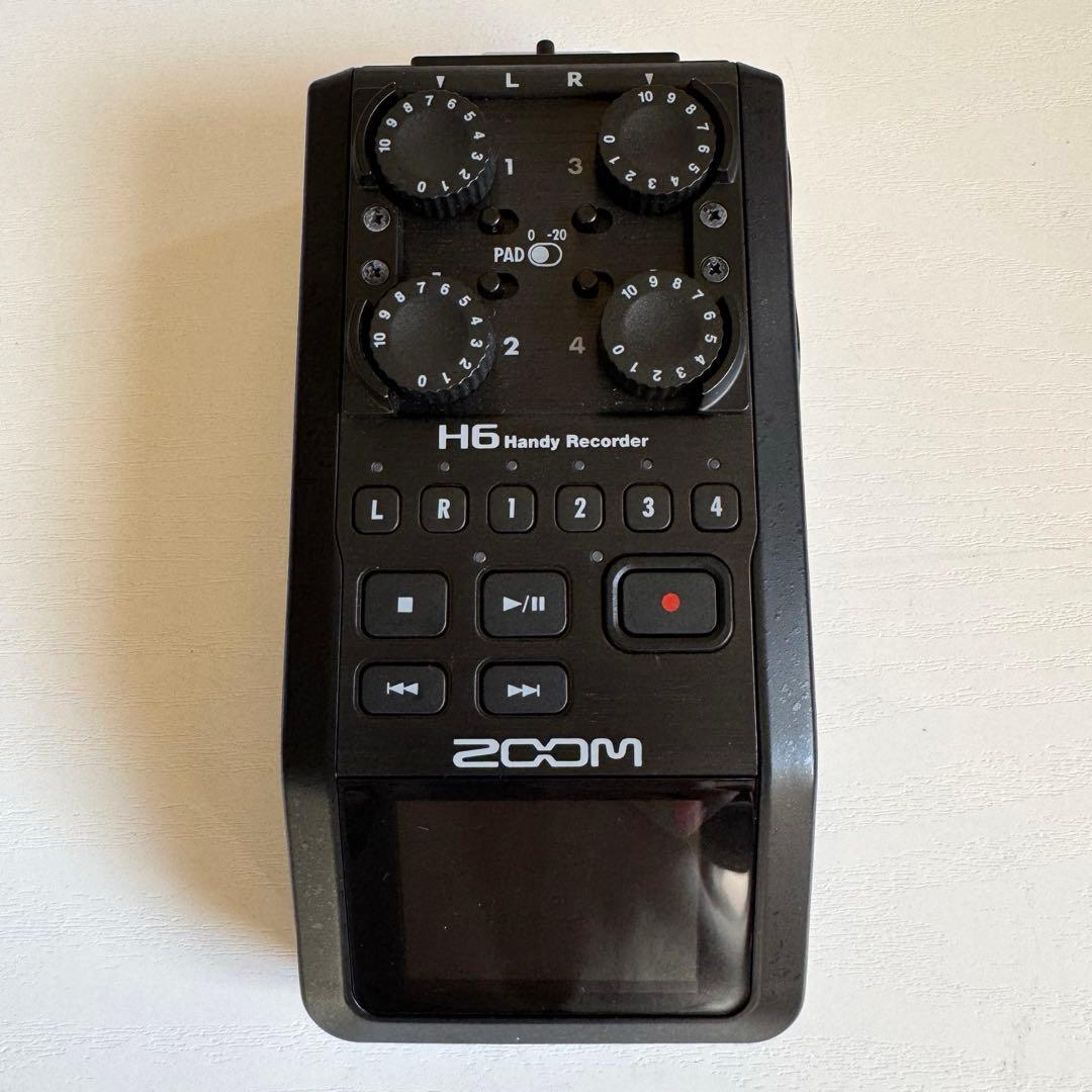 ZOOM ( ズーム ) / H6 Black　ハンディレコーダー