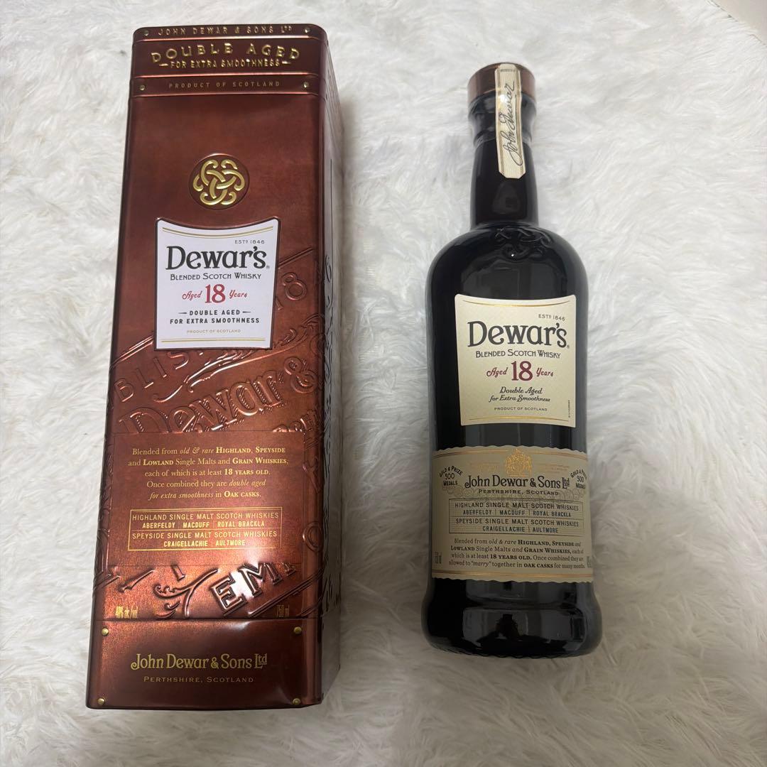 Dewar's 18年 ダブルエイジドウイスキー - メルカリ