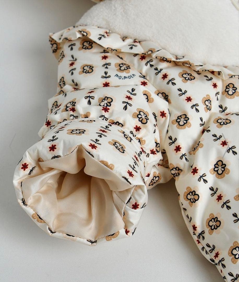 バ*ブ様 moimoln モイモルン　ローエルダウンカバーオール　90