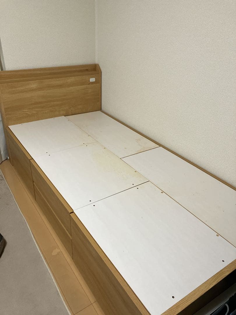ニトリ収納ベッドフレーム　シングル