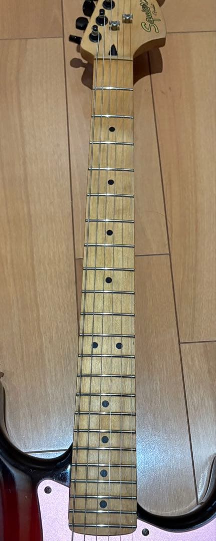 素人製作 Galaxy Red風 エレキギター ジャンク扱い品