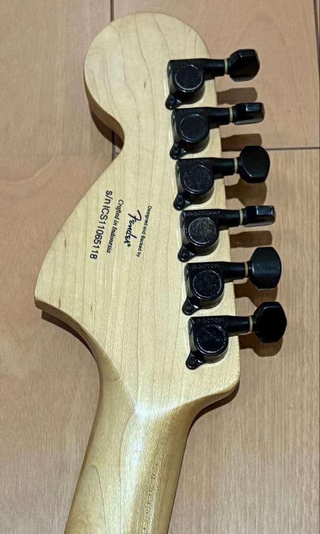 素人製作 Galaxy Red風 エレキギター ジャンク扱い品