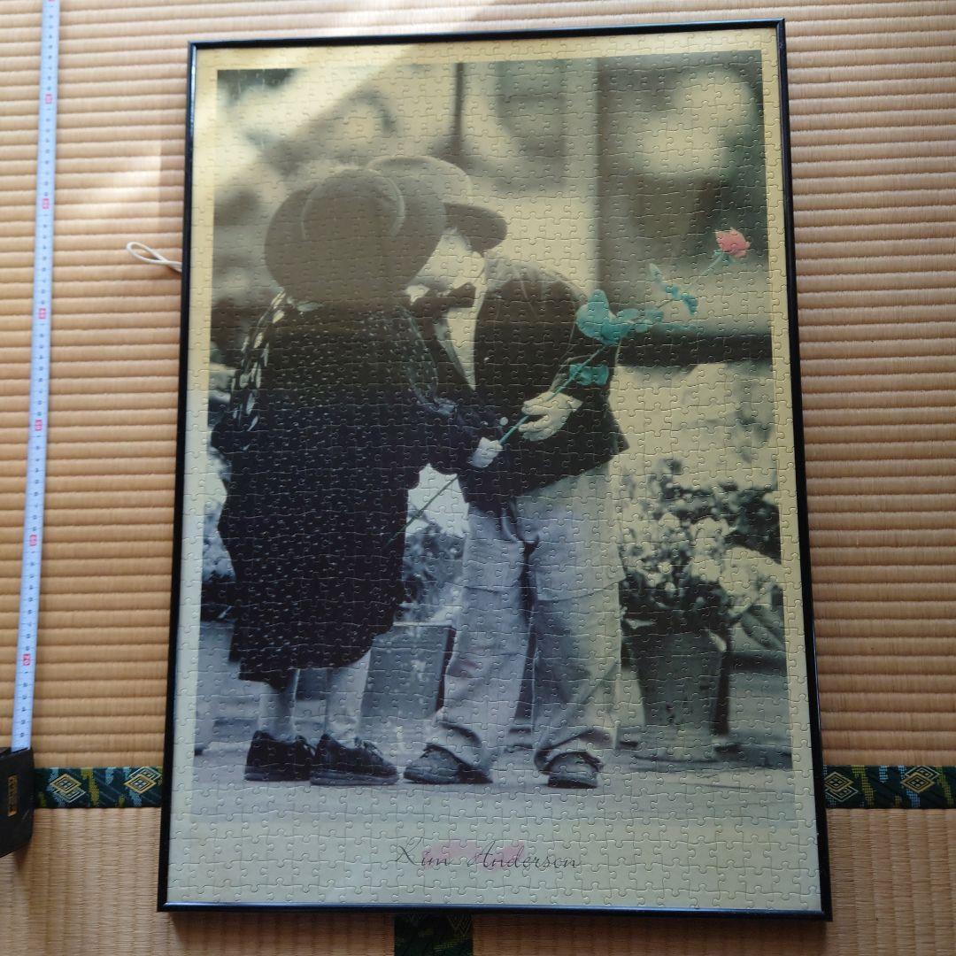 キム・アンダーソン 恋人同士 ジグソーパズル　完成品