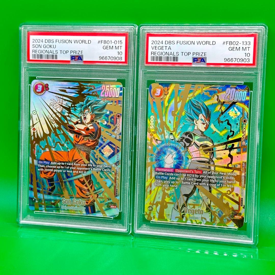 PSA10 英語 ドラゴンボール 孫悟空 ベジータ チャンピオンシップ プロモ