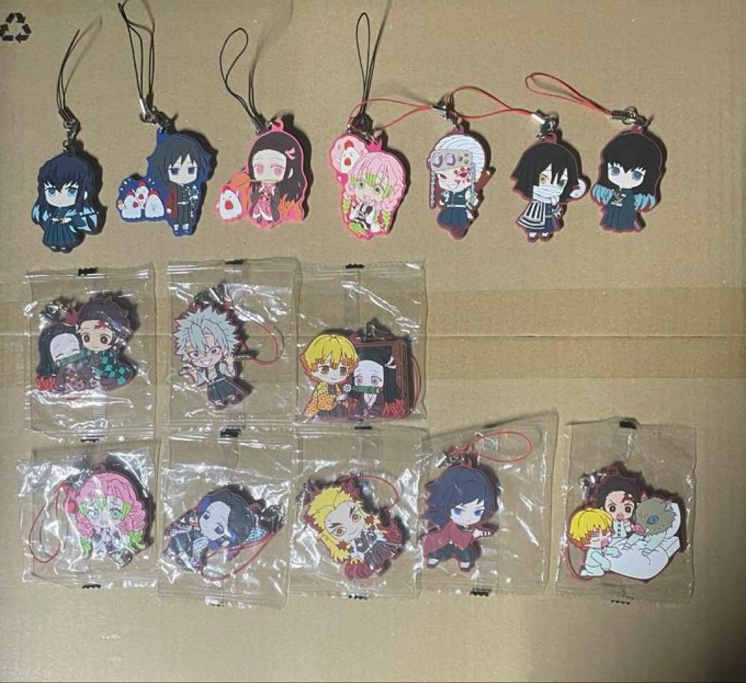 鬼滅の刃 ラバーストラップほかまとめ売り