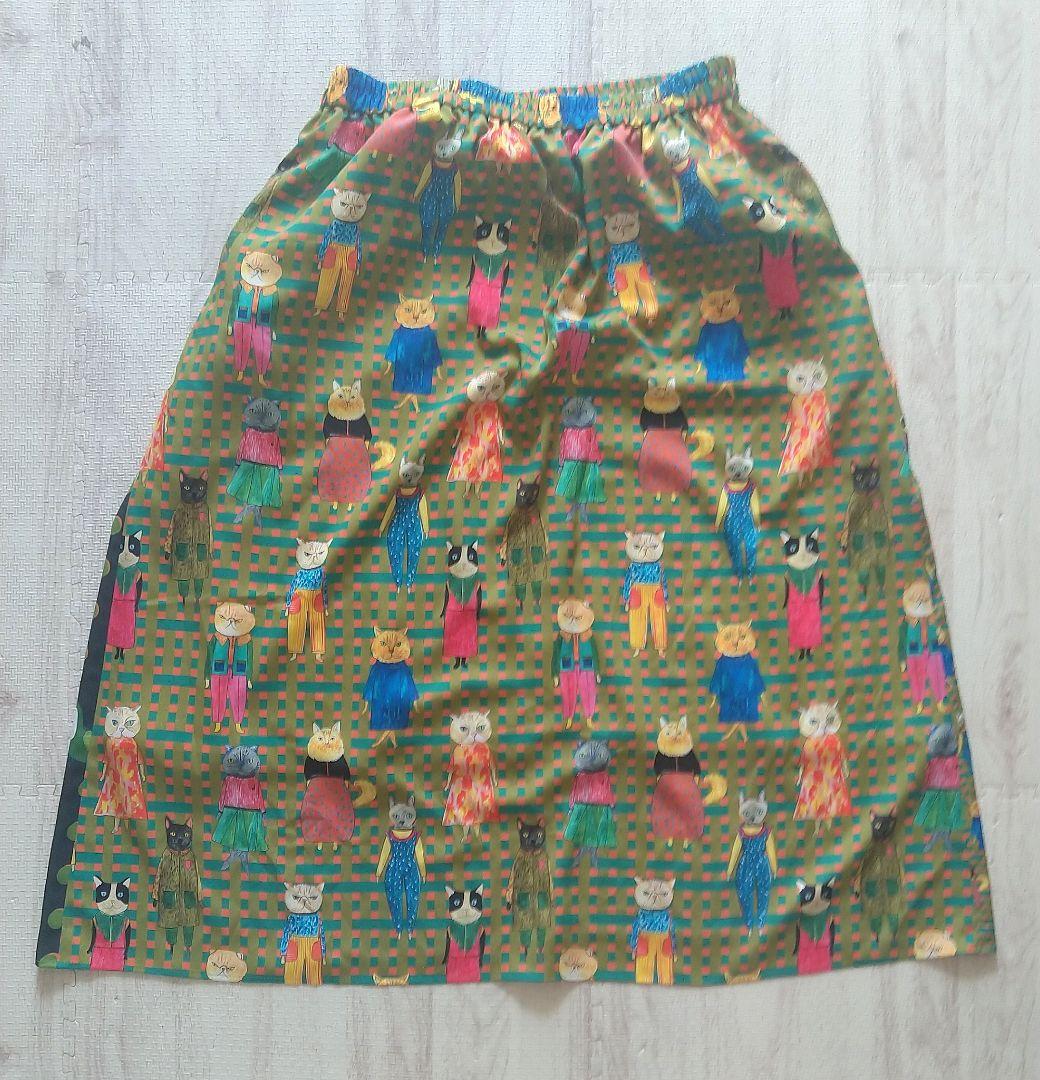 マンナイン mannine スカート 15号　新品　生地でも使えます！