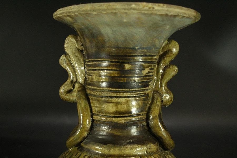 鎌倉期 瀬戸 花瓶(ZE557)