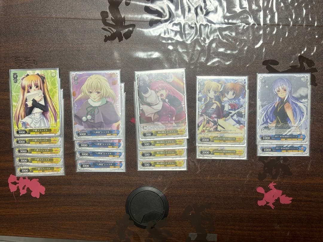 ヴァイスシュヴァルツ 魔法少女リリカルなのは A's カードセット 60枚