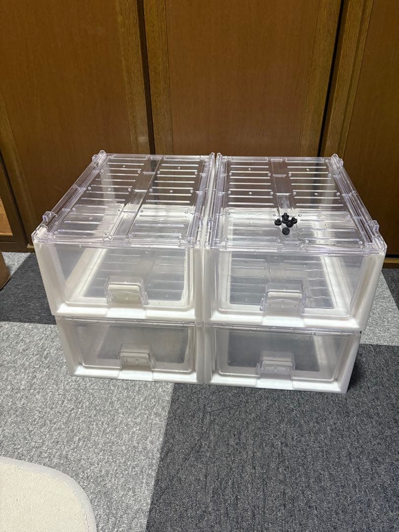 爬虫類ケージ　スドー ハープチェスト４００　4個セット 爬虫類ケージ スドー ハープチェスト400 4個セット